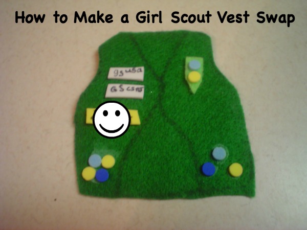 How to Make a Girl Scout Vest Swap
