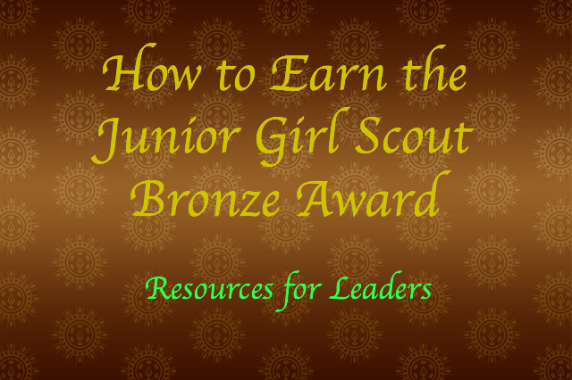 girl-scout-bronze-award-ideas