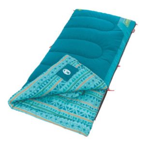 If your Girl Scout troop is tent camping, here is a Coleman sleeping bag for their comfort. It comes in many colors.