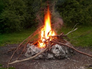 Girl Scout camping