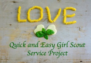 Here is a Girl Scout service project that is easy to do and will make an enormous difference in your community.