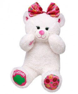 Girl Scout Cookies Bear on sale at Build-A-Bear!