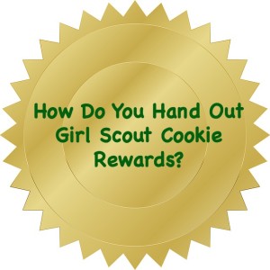 How should Girl Scout leaders handle the rewards girls have earned or not earned? Do you praise only the high sellers or is it a group effort?