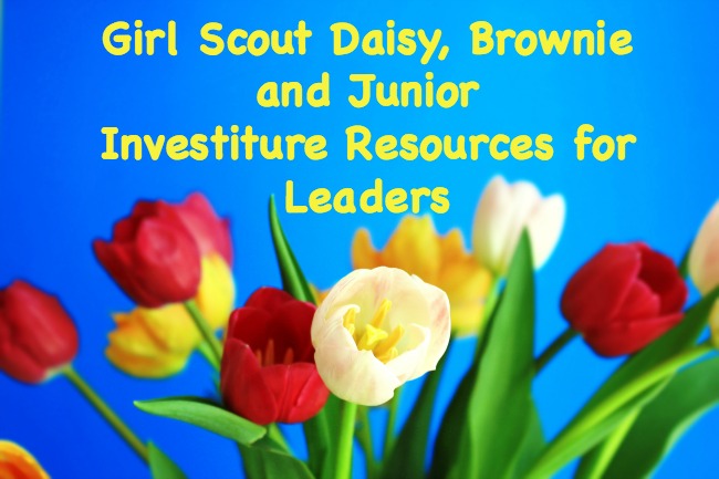 If you are planning on having a Girl Scout Investiture ceremony for your troop, this guide is full of resources for Daisy, Brownie and Junior leaders.