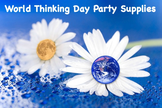 World Thinking Day Party Supplies for you meeting or Council event.