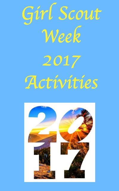 Girl Scout Week 2017 resources for leaders