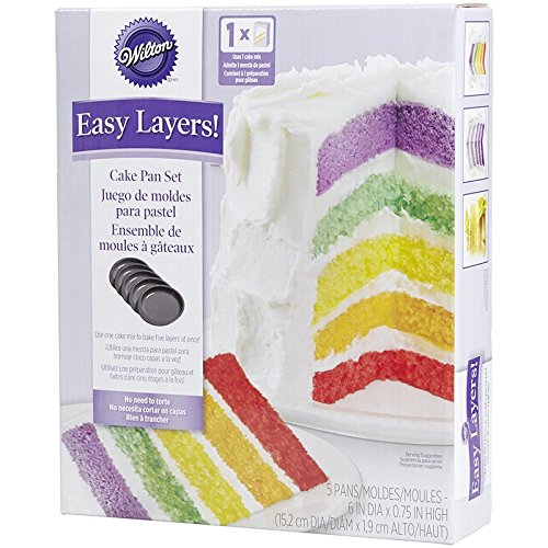 This rainbow cake baking kit is perfect for leaders who love to bake and want to create something special for their bridging ceremony. Includes 5 pans and you only use one cake mix.