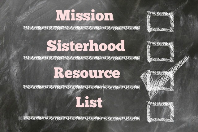 Senior Girl Scout Mission Sisterhood Online Resource List