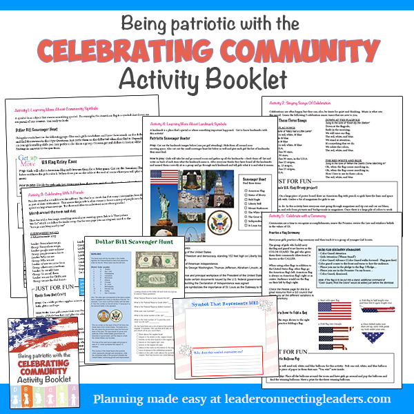 Celebrating COmmunity Activity Booklet from Leader Connecting Leaders