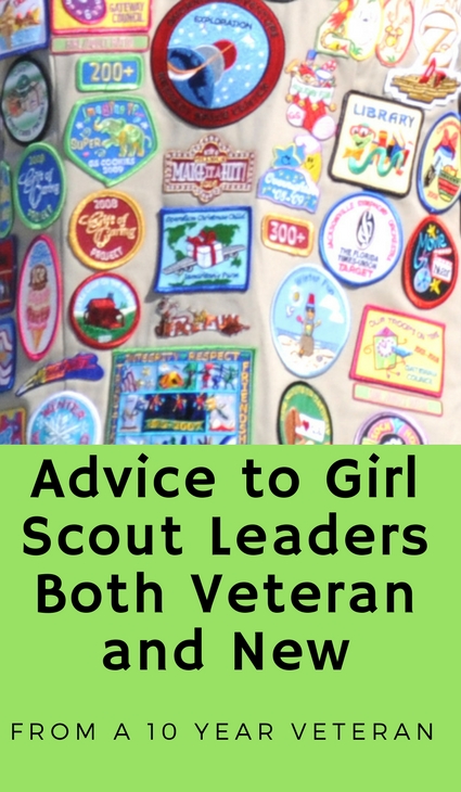 Advice to Girl Scout Leaders Both Veteran and New