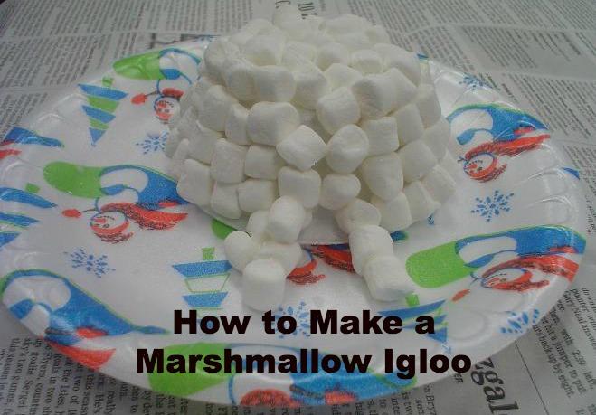 How to Make a Marshmallow Igloo