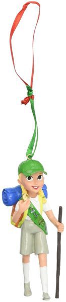 Department 56 Girl Scout Junior Camping Hanging Ornament