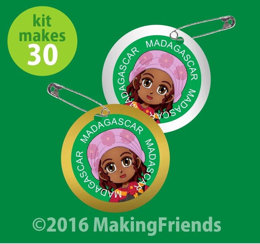 Madagascar World Thinking Day Swap Kit