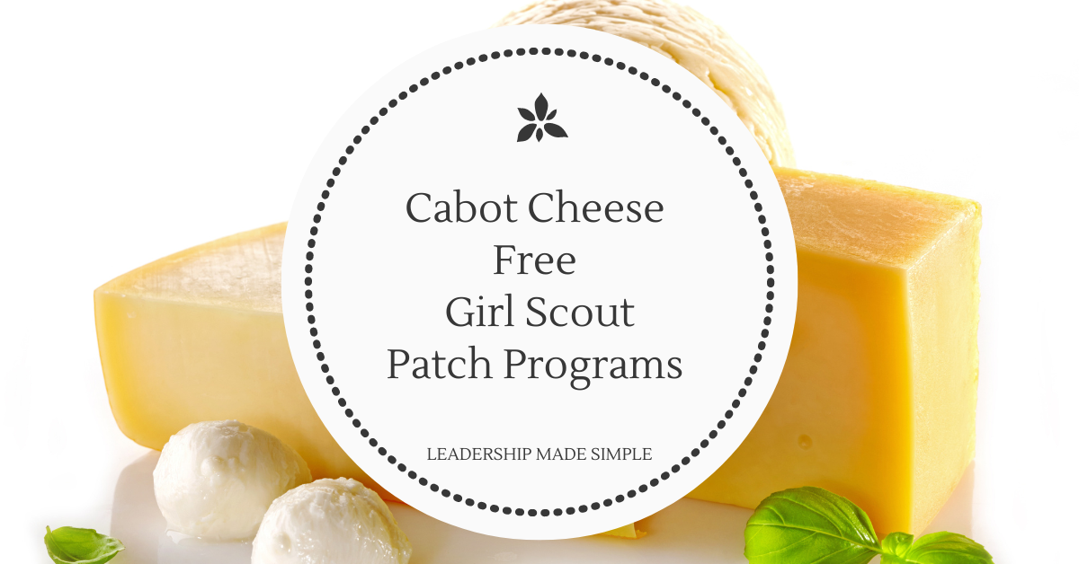 Friday Freebie-Free Girl Scout Cabot Cheese Program