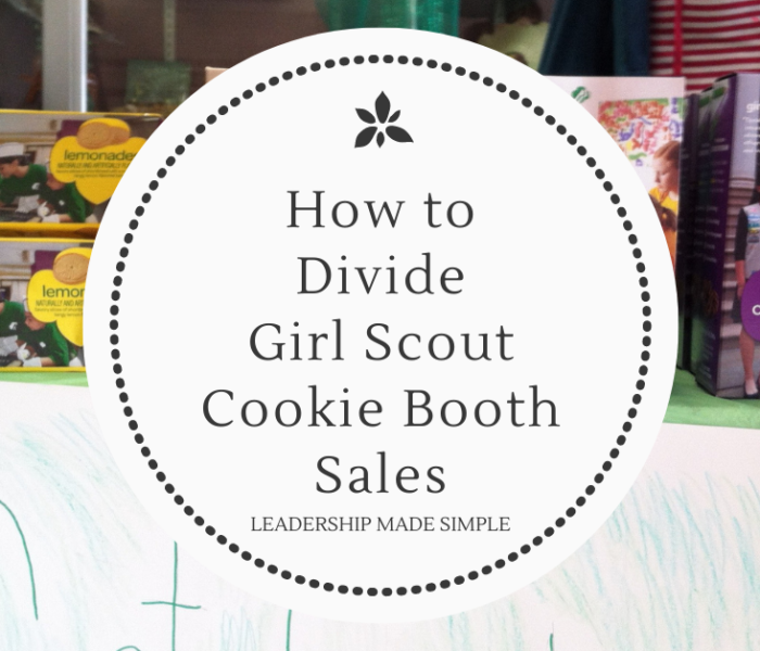 Girl Scout Cookie Booths-How Do Girl Scout Leaders Divide the Sales?