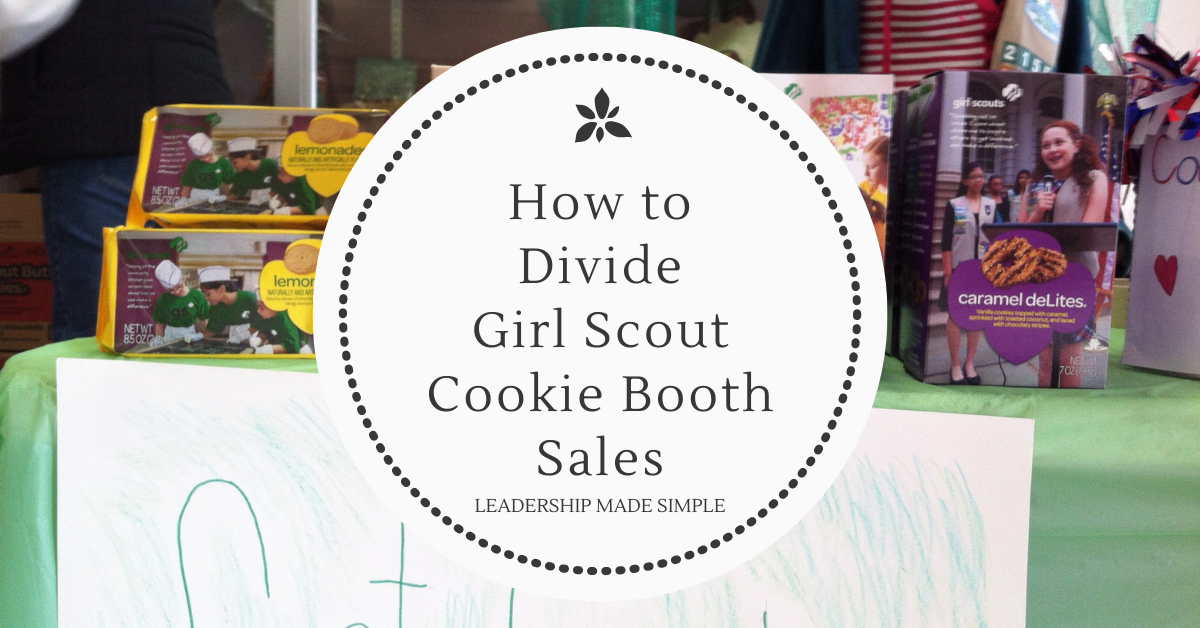 Girl Scout Cookie Booths-How Do Girl Scout Leaders Divide the Sales?