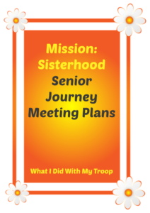 Senior Girl Scout Mission Sisterhood Journey in a Day Plans