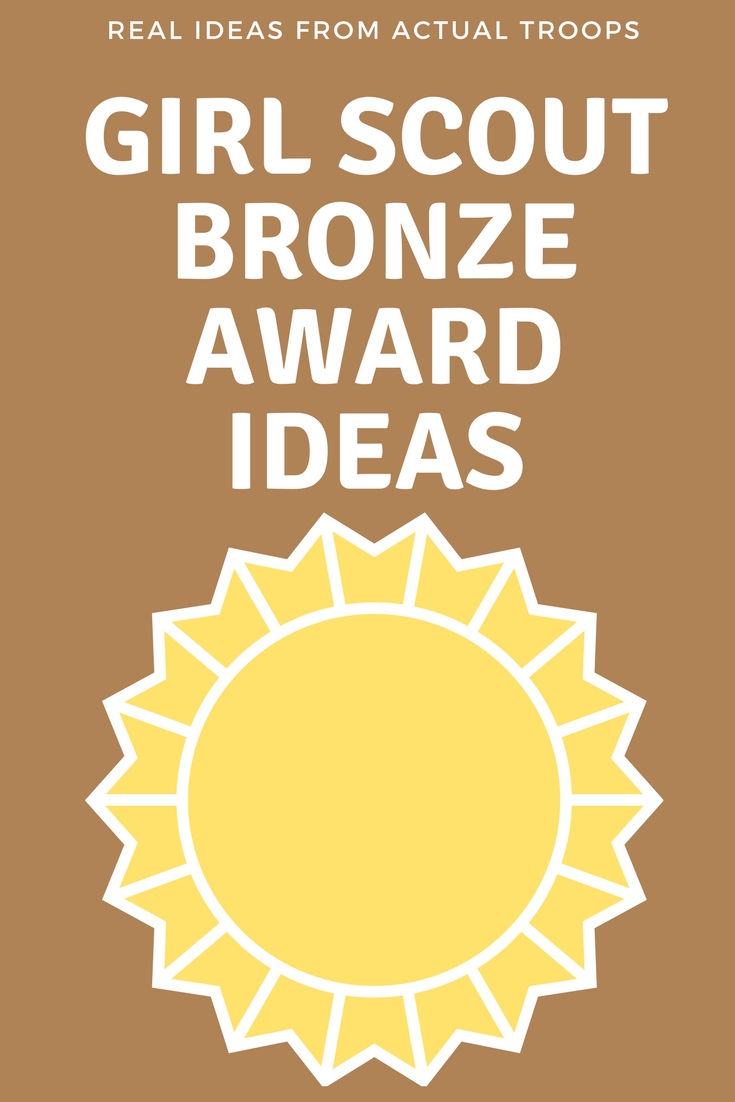 Here are some tried and true ideas for your troop to earn the Girl Scout Bronze Award