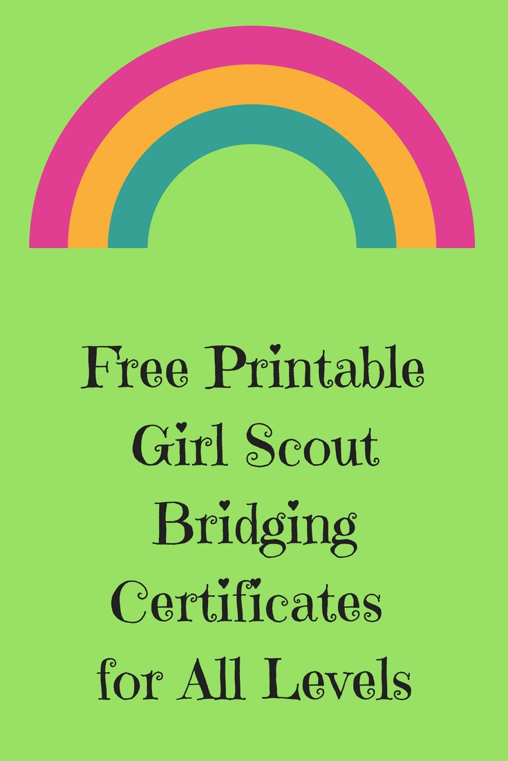 Free Printable Bridging Certificates Printable World Holiday