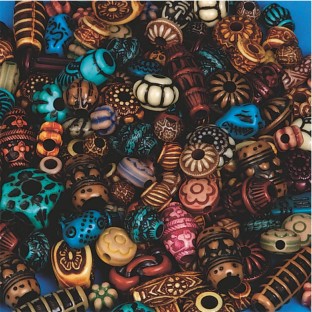 Here are some fancy beads for older girls to use to make their bracelets