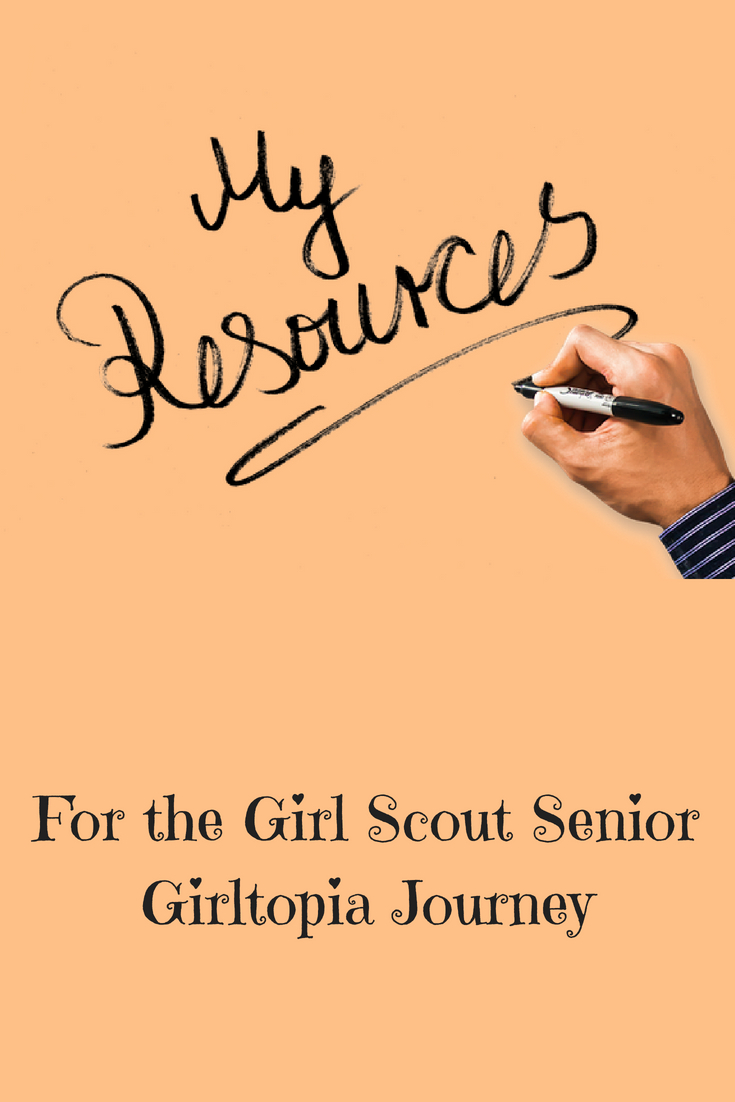 Girl Scout Leader Resources for the Senior Girltopia Journey
