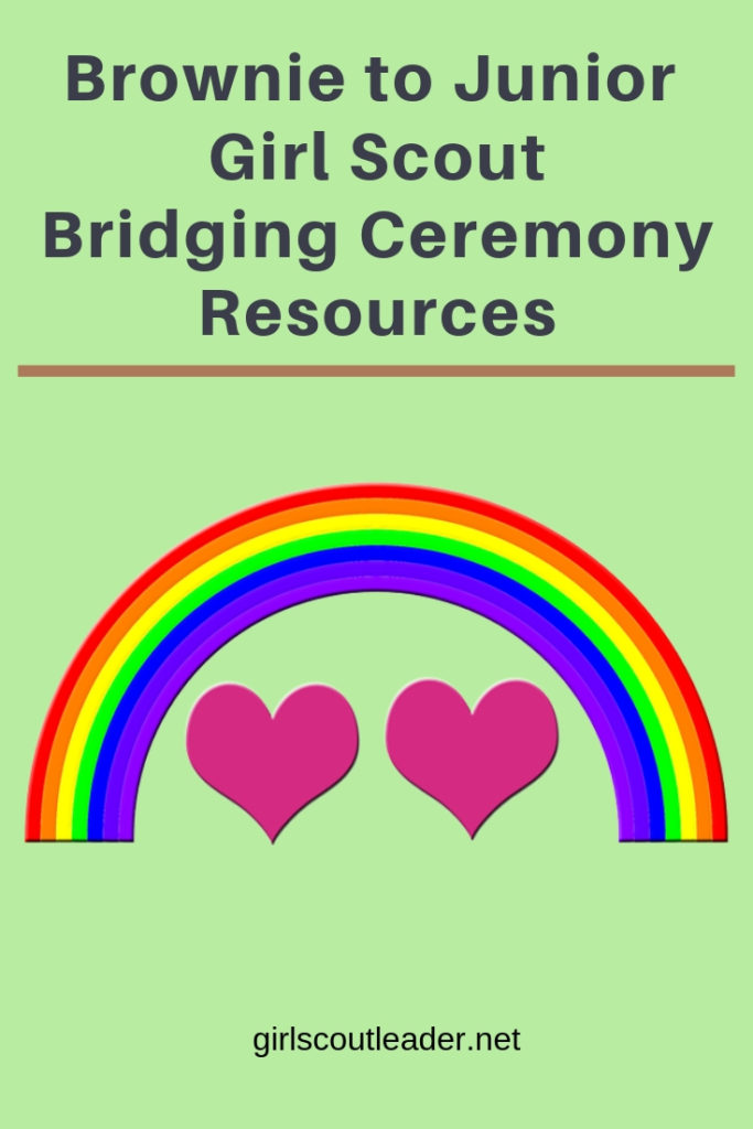 Girl Scout Brownie to Junior Bridging Ceremony 