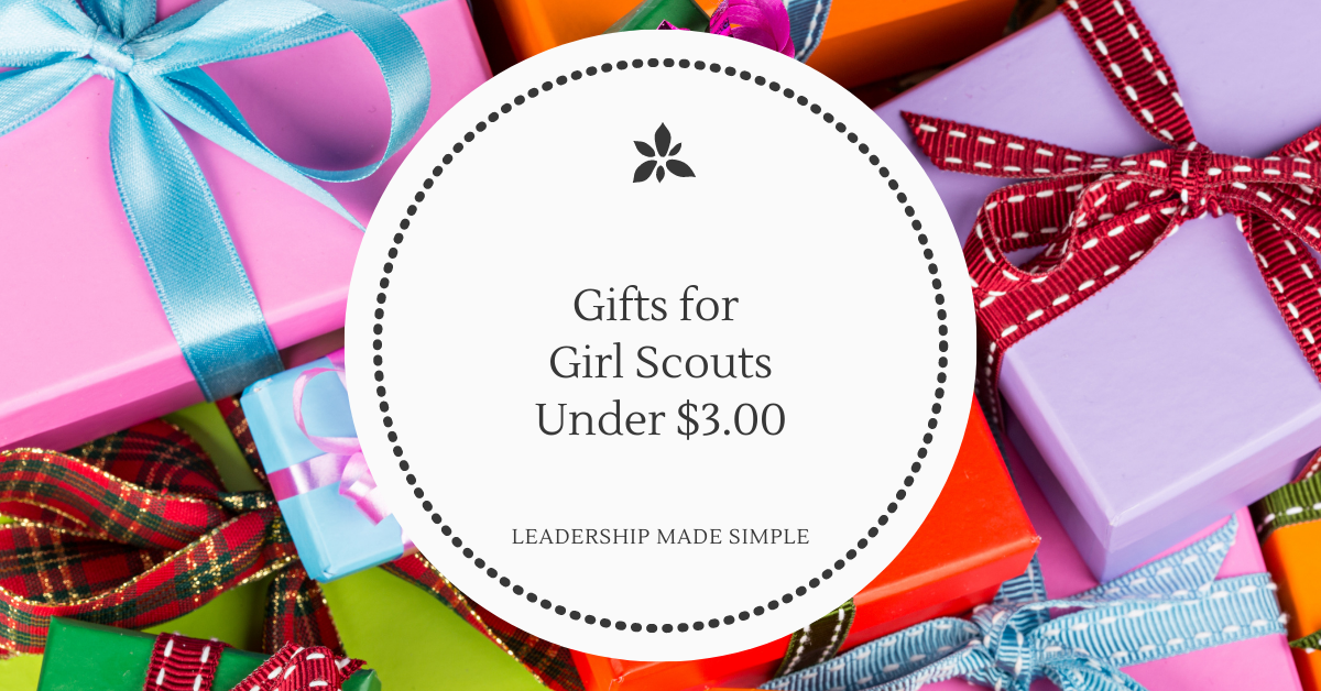 Gifts for Girl Scouts Under $3.00