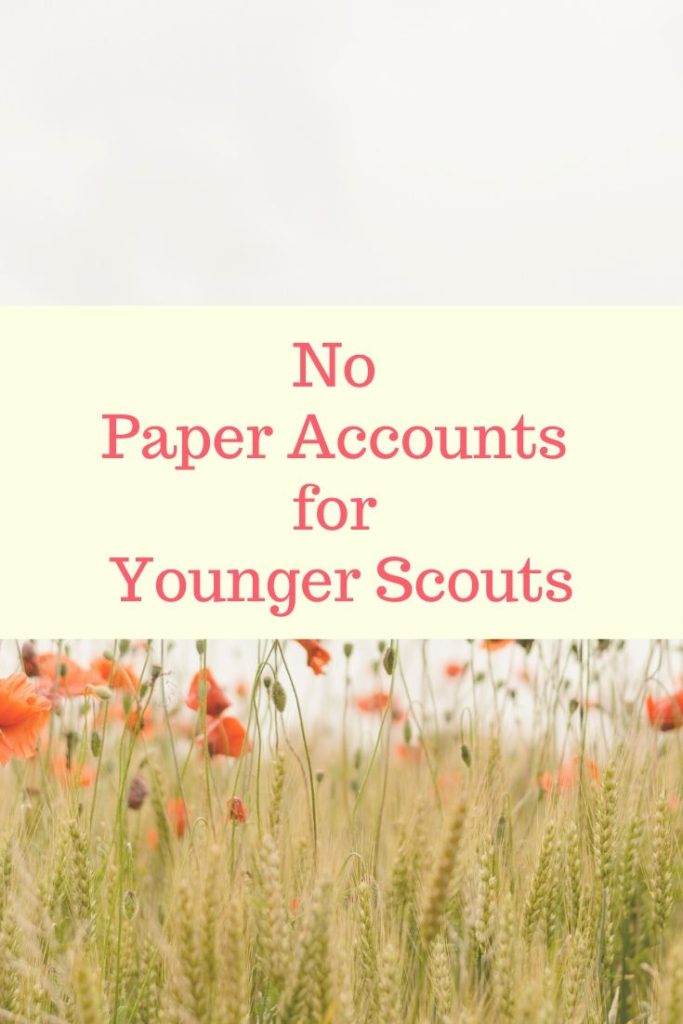 Girl Scout Cookie Selling-No Paper Accounts for Younger Scouts