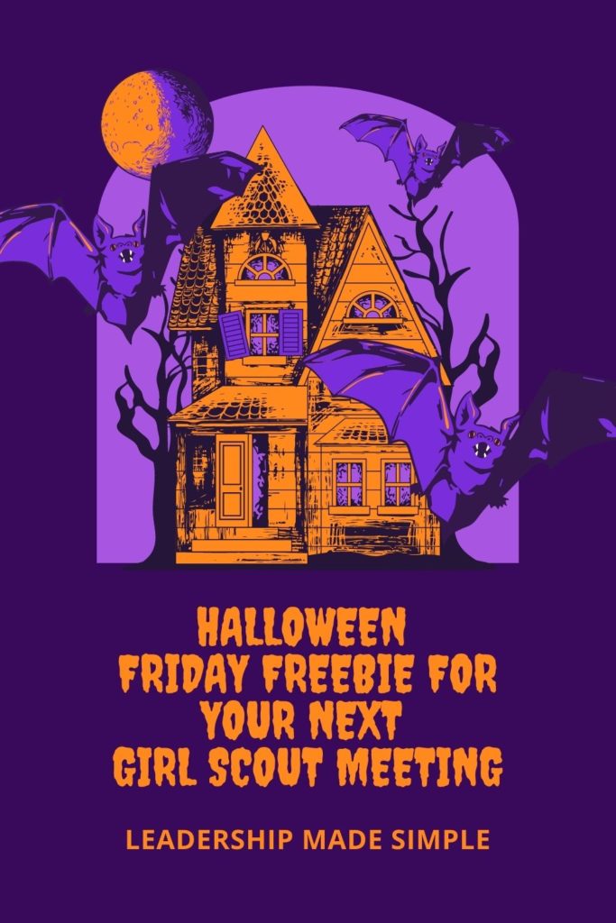 Friday Freebie Free Printable Halloween Activity Pack for Girl Scouts