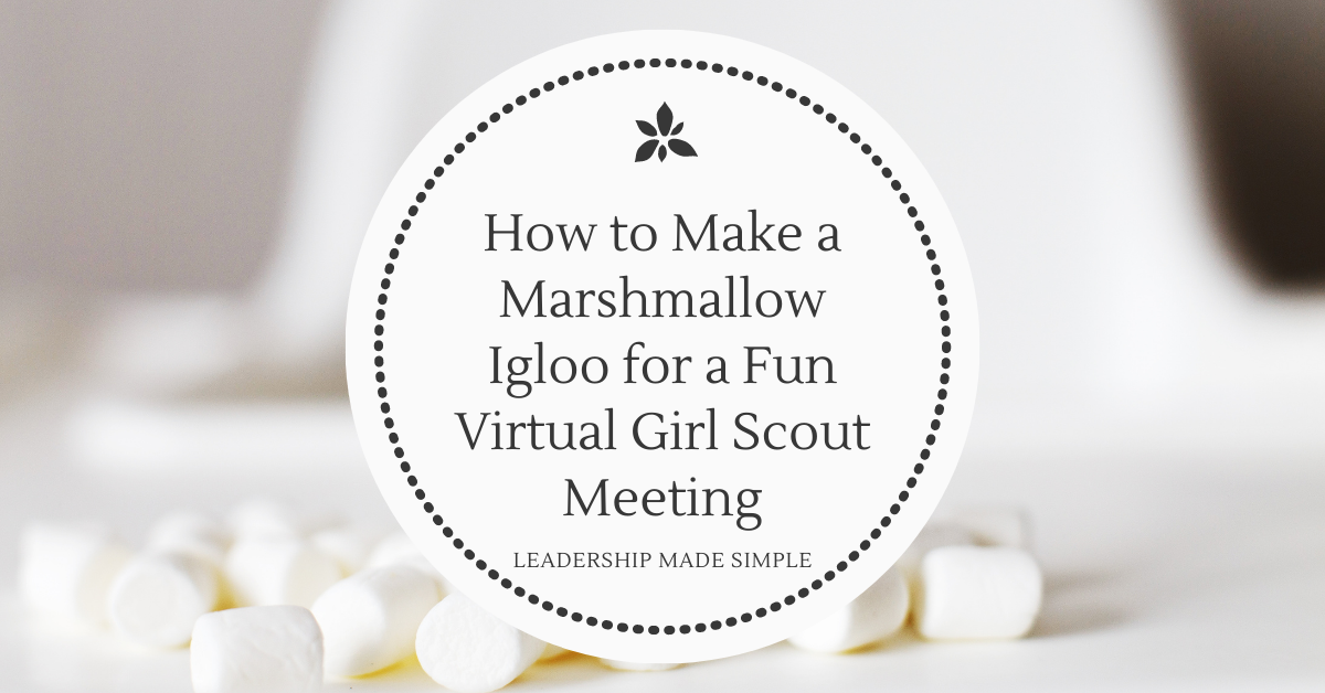 How to Make a Marshmallow Igloo for a Fun Virtual Meeting