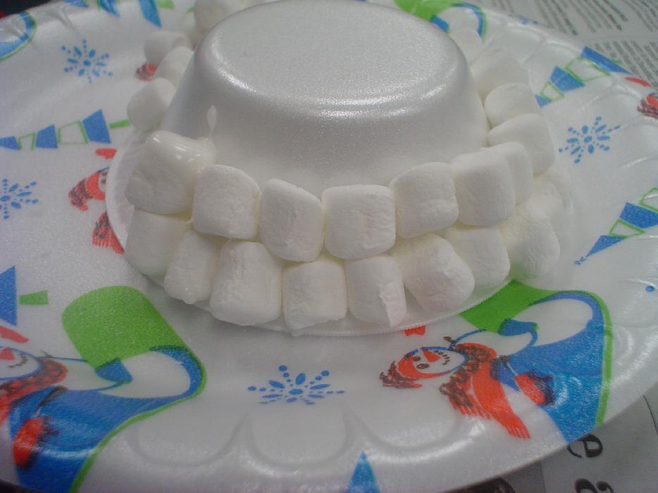 Step 2 How to Make a Marshmallow Igloo