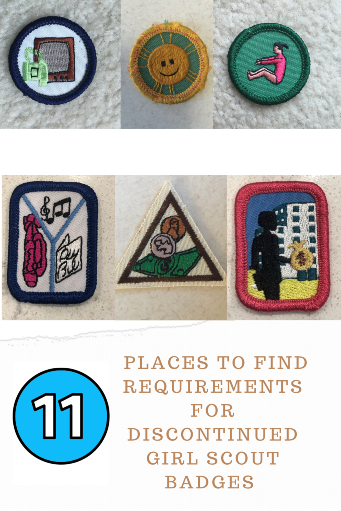 11 Places to Find Requirements for Discontinued Girl Scout Badges