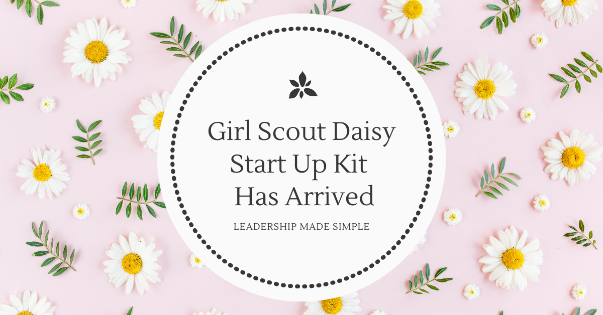 Girl Scout Daisy Leader Start Up Kit is Available