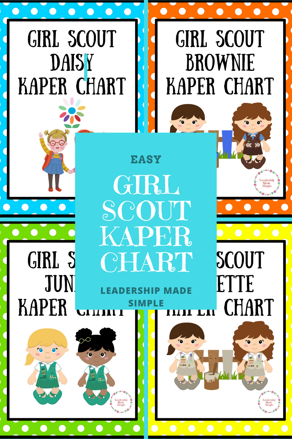 Simple Girl Scout Kaper Chart
