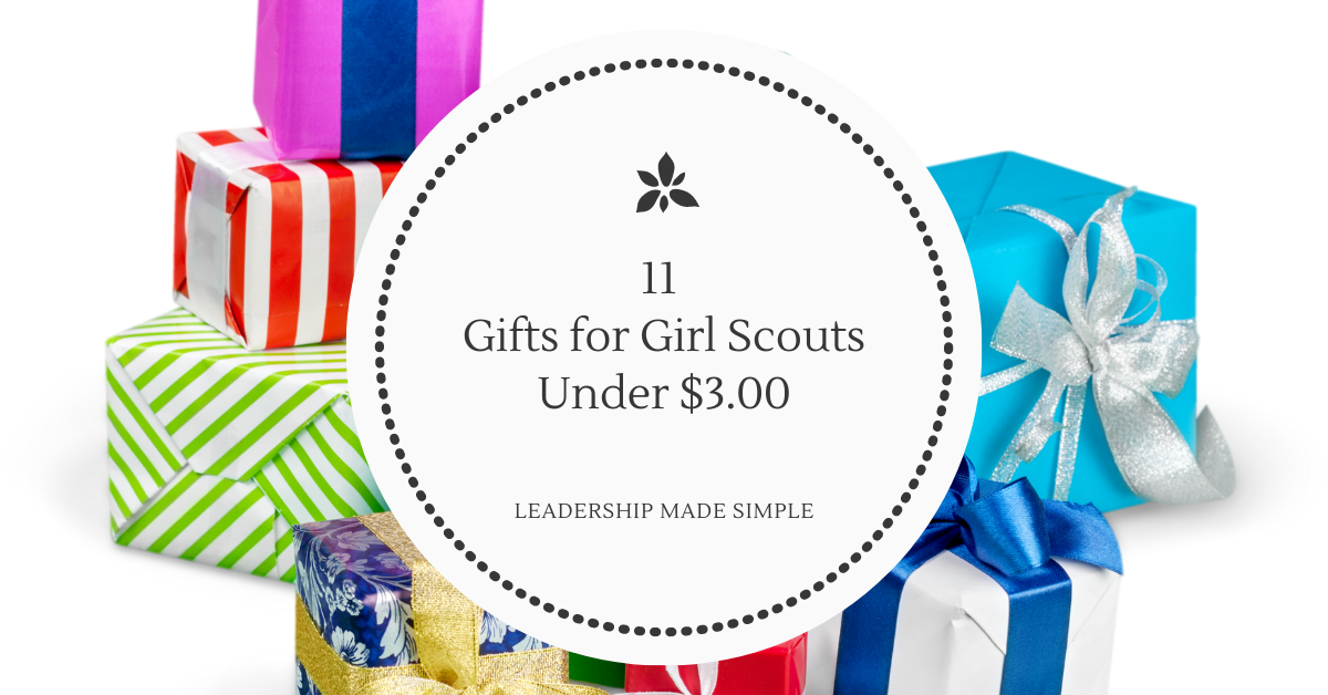 11 Gifts for Girl Scouts Under $3.00  2021