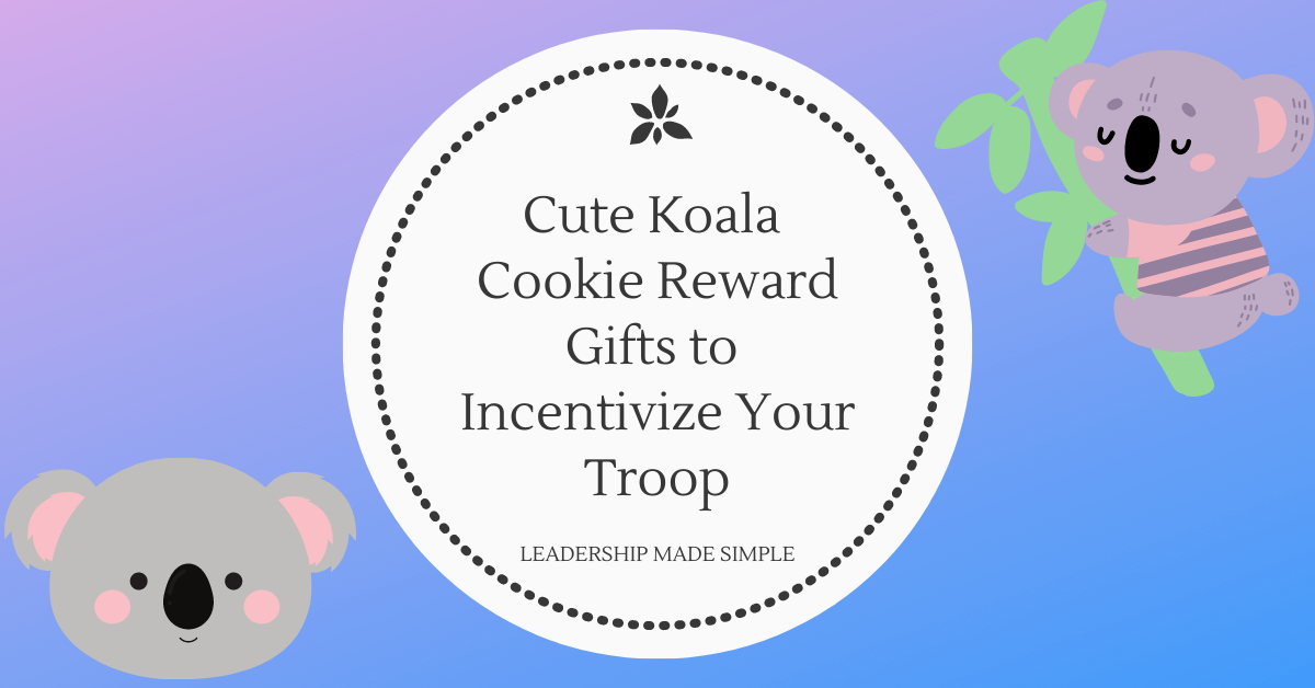 Cute Girl Scout Koala Cookie Reward Gifts