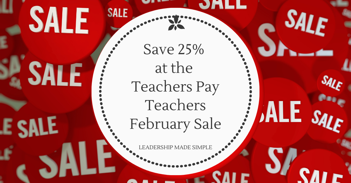 Teachers Pay Teachers Site Wide Sale February 8th and February 9th