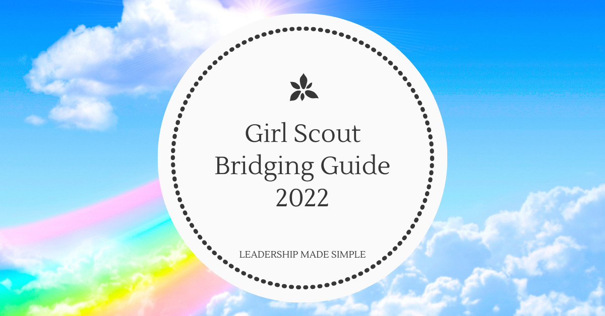 The Girl Scout Bridging Guide Planner 2022