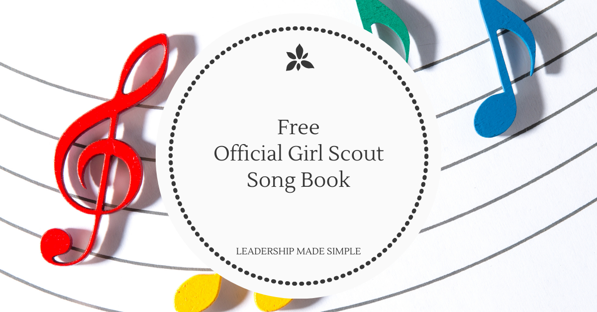 Friday Freebie The Official Free Girl Scout Song Book