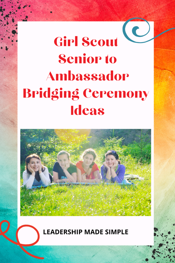 Girl Scout Senior to Ambassador Bridging Ceremony