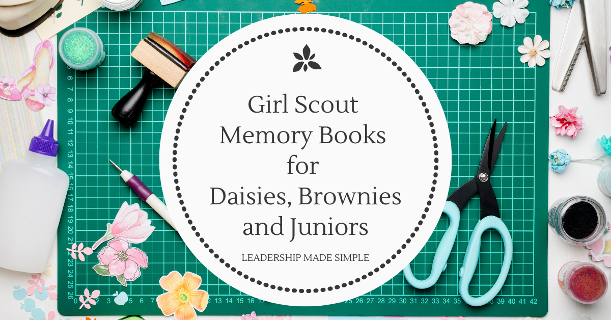 Girl Scout Memory Books for Daisies, Brownies and Juniors