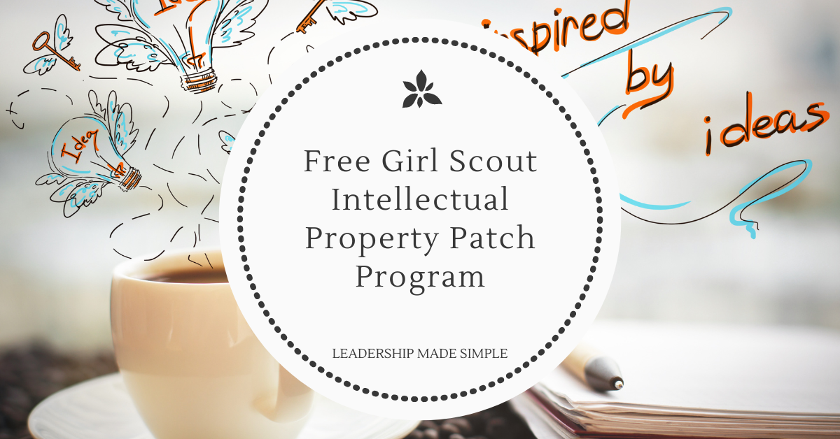Free Girl Scout Intellectual Property Patch Program Friday Freebie