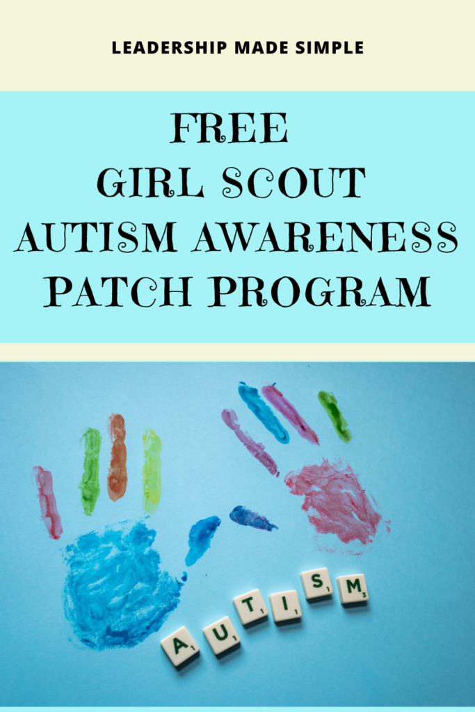 Free Girl Scout Autism Awareness Patch Program