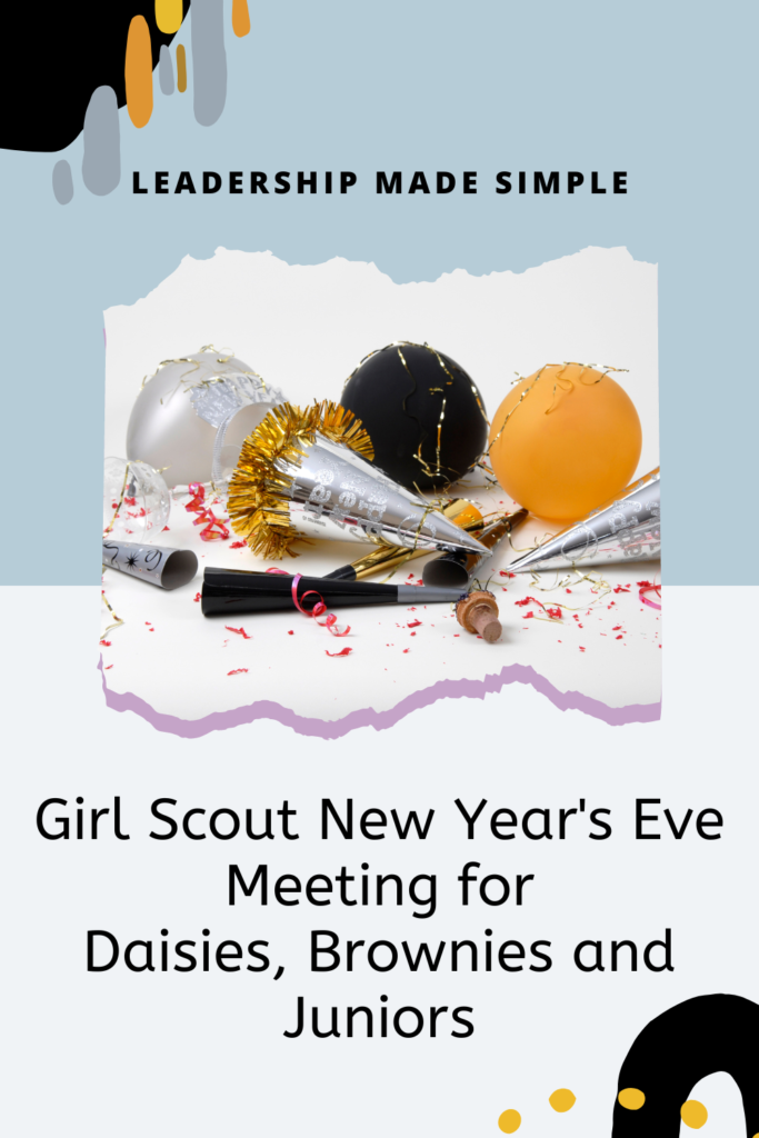 Girl Scout New Year's Eve Meeting