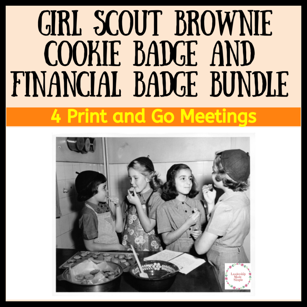 Girl Scout Brownie Cookie Badge Bundle