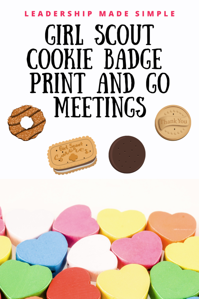 Girl Scout Cookie Badges