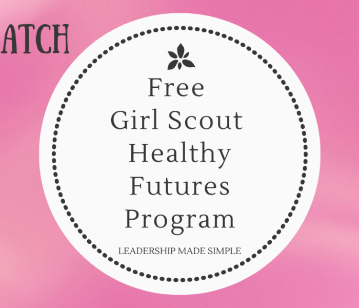 Free Girl Scout Healthy Futures Patch Program