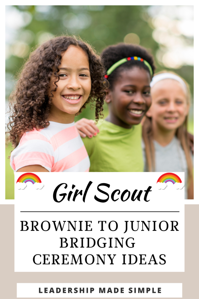 Brownie to Junior Girl Scout  Bridging Ceremony Ideas