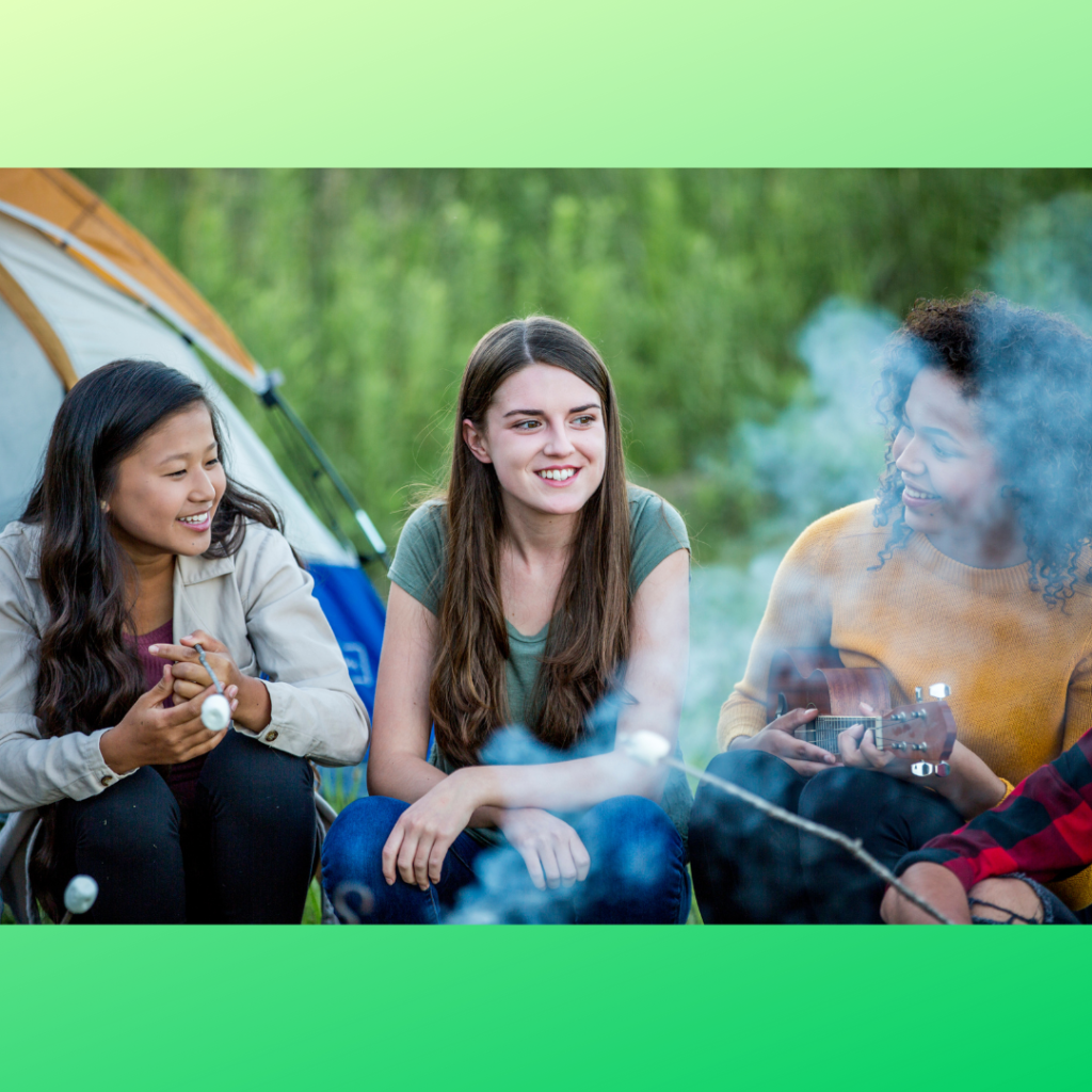 Go camping with your older Girl Scout troop
