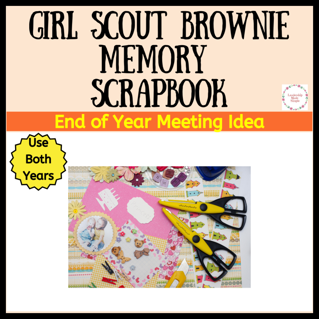 Girl Scout Brownie Memory Book